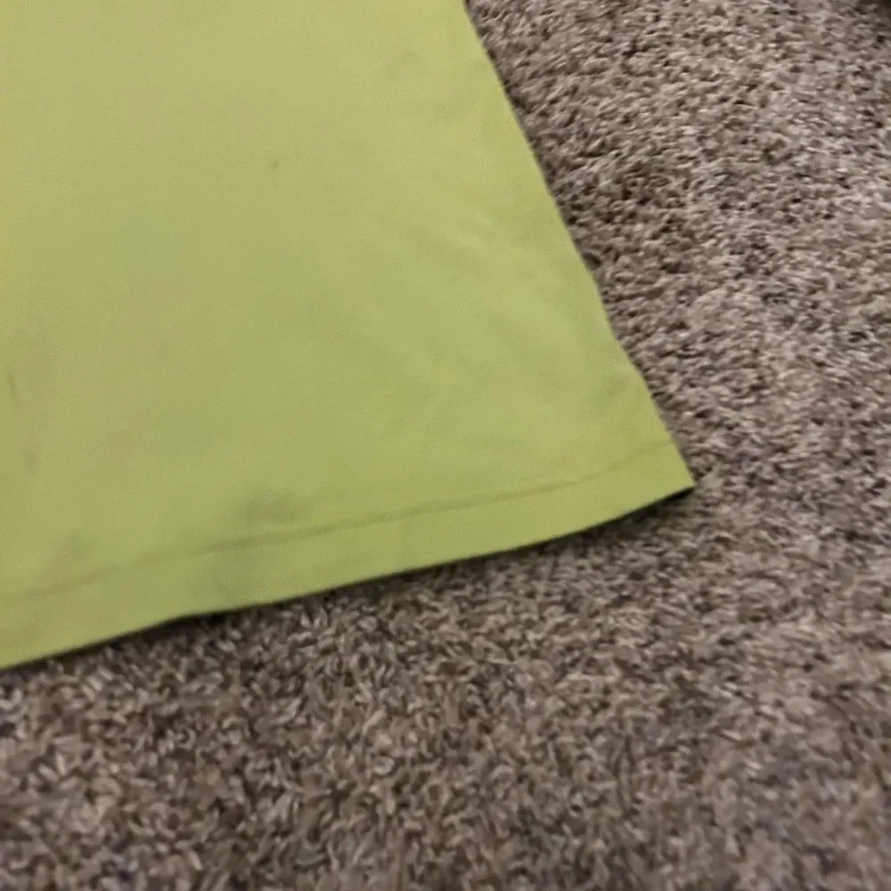 Green polo shirt